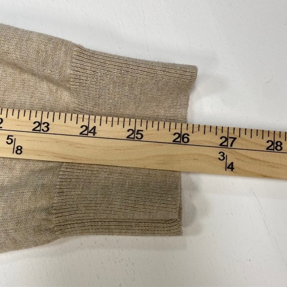 Polo Ralph Lauren Pima Cotton V Neck Sweater Tan Mens XL - Picture 8 of 12